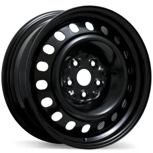 Fast Wheels – Steel / Acier – Black – 17″x7″ 42mm – All weather Wheels – ES64-1770-65BN+42C561
